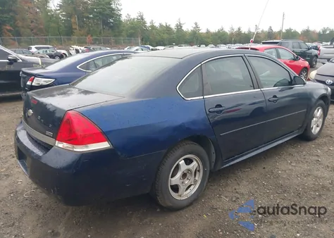 2010 Chevrolet Impala Lt из США, поврежденный, VIN 2G1WB5EK0A1200967